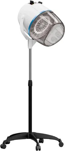 Miniatura 10 de JupiterForce Secador de pelo profesional con capucha de 1300 W, ajustable, capó de pie, con ruedas rodantes, para el hogar, salón, spa