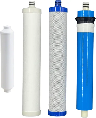 Miniatura 2 de CFS El kit de filtro de agua de repuesto incluye cartuchos de filtro de carbono, sedimentos y en línea compatibles con modelos AC-30, AC-15 RO