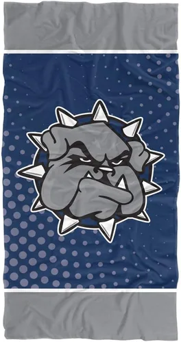 Miniatura 202 de LOGOVISION Manta Abilene Christian University, 30x60 Logo Dots CottonFront/PolyBackBeachTowel