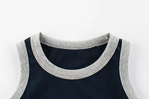 Miniatura 5 de AQEACARMON Juego de 3 camisetas sin mangas de dinosaurio para bebés