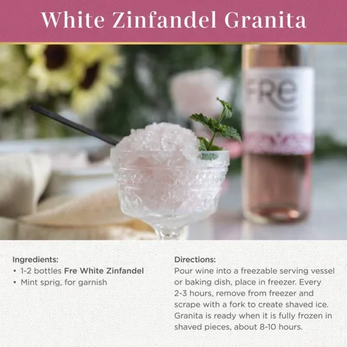 Miniatura 8 de Sutter Home Fre White Zinfandel from California Vineyards - Fragrant Strawberry Aromas with Pleasant, Lingering Finish (2 Pack, White Zinfandel)