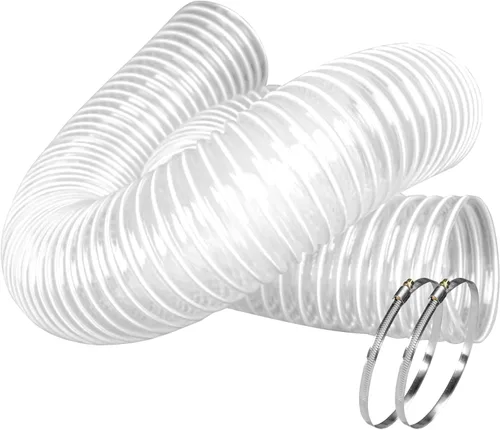 Miniatura 8 de PVC Dust Collection Hose 2.5" x 10',Black
