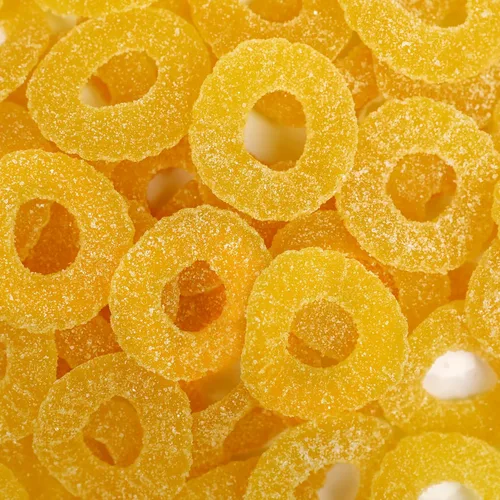 Miniatura 11 de Smarty Stop Gummy Ring Candy - Gomitas comestibles masticables con sabor a fruta (frambuesa azul, 1 libra (paquete de 1))