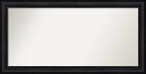 Miniatura 404 de Amanti Art Espejo personalizado, espejo de baño negro Astor, espejo de pared o espejo de tocador de baño sobre el fregadero (25 x 25 pulgadas)