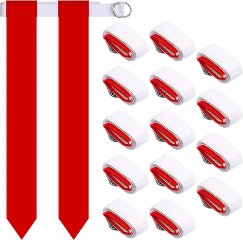 Miniatura 8 de Sintege Juego de cinturón de fútbol con bandera de 14 jugadores, bandera de fútbol ajustable y cinturones, regalos para jóvenes y adultos