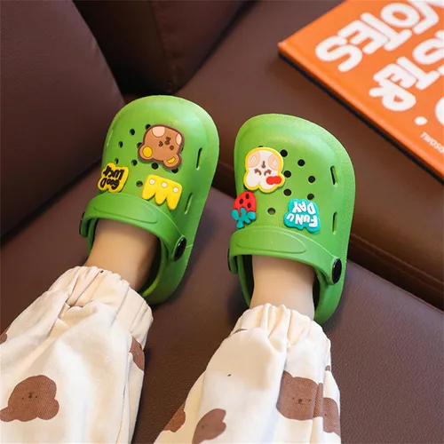 Miniatura 4 de Zuecos para niños y niñas, zapatos de jardín, sandalias clásicas de dibujos animados, sandalias de playa, zapatos de agua, pantuflas de verano