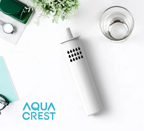 Miniatura 9 de AQUA CREST Filtro de agua para botella BB02, repuesto para filtro de botella suave Brita®, 2