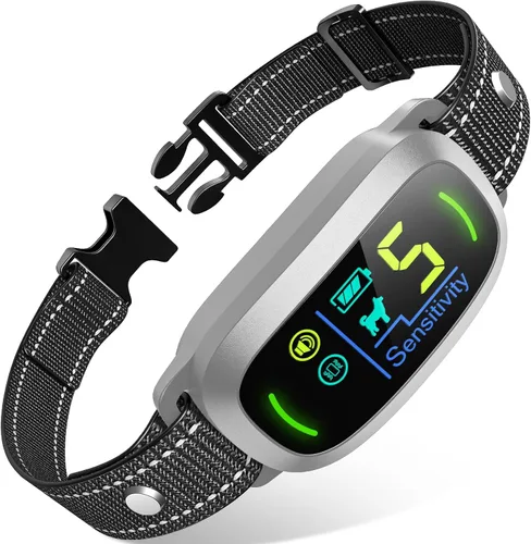 Miniatura 7 de FAFAFROG Collar Antiladridos para Perros de Tamaño Grande, Mediano y Pequeño, Collar Antiladridos Inteligente Recargable, Collar de Adiestramiento