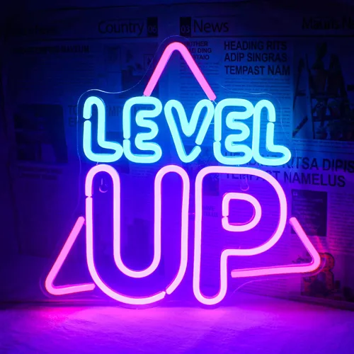 Miniatura 13 de Letrero de neón LED Horseneon Mejor Tarde Que Nunca, Letras de Letreros de Neón para Decoración de Pared, Letrero de Luz de Neón Blanco Cálido