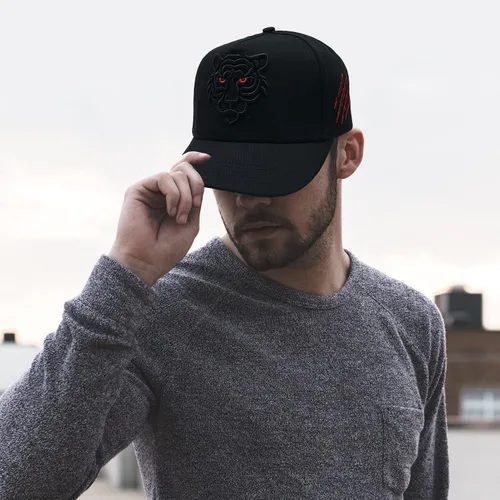 Miniatura 3 de Sombrero de tigre bordado para papá, gorra de béisbol deportiva, sombreros de camionero para mujeres y hombres, parejas, sombreros de hip hop