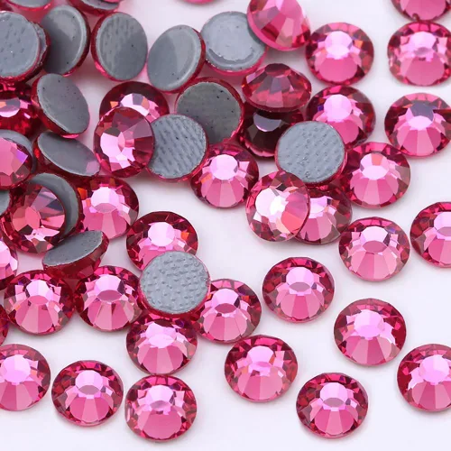 Miniatura 55 de 2880 diamantes de imitación termoadhesivos de imitación de cristal con parte trasera plana para manualidades, manualidades, ropa, zapatos