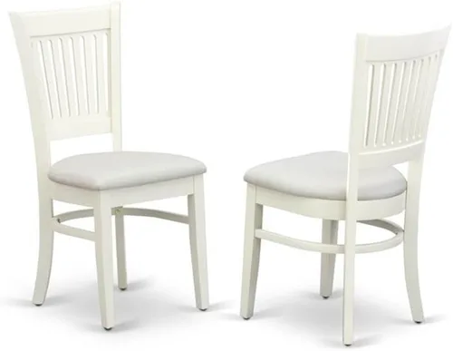 Miniatura 4 de East West Furniture OXVA3-LWH-C - Juego de muebles de comedor de 3 piezas contiene una mesa de cocina cuadrada y 2 sillas de comedor tapizadas