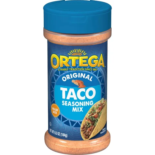 Miniatura 4 de Ortega Seasoning Mix, 40% menos de Taco de sodio, 6.5 onzas