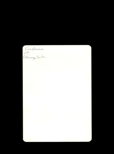 Miniatura 2 de Vic Harris Signed Original 1970`s 4x5 Snaphot Photo Chicago Cubs At Wrigley