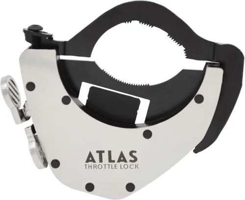 ATLAS Bloqueo del Acelerador - Una Asistencia del Acelerador de Control de Crucero para Motocicleta, PULIDO (Kit Inferior)
