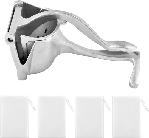 Miniatura 8 de Extractor de jugo de fruta fresca de aleación de aluminio, exprimidor de mano exprimidor de limón Extractor manual de mano con agarre ergonómico