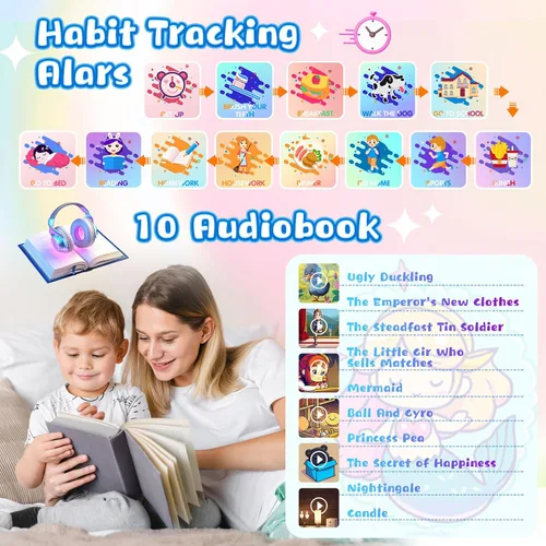 Miniatura 4 de Reloj inteligente para niñas y niños, reloj inteligente con tarjeta SIM 4G, reloj inteligente para niños, pantalla táctil, calculadora de llamadas