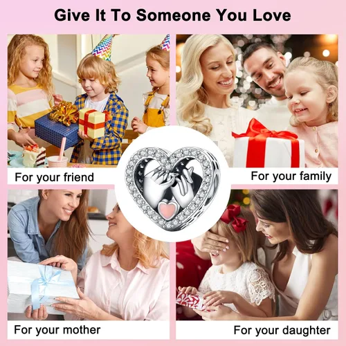 Miniatura 89 de Abalorios de plata de ley 925 con letras de la A ~ Z, para pulseras, collares, Día de San Valentín, Día de la Madre, joyería regalos para mujeres