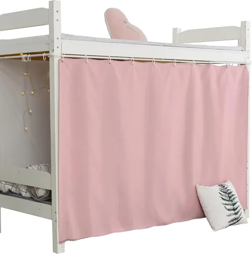 Miniatura 9 de Cortinas Opacas de Servicio Pesado para Litera Inferior, Toldo de Privacidad Tamaño Twin para Casa/Dormitorio Universitario, 1 Panel, Beige