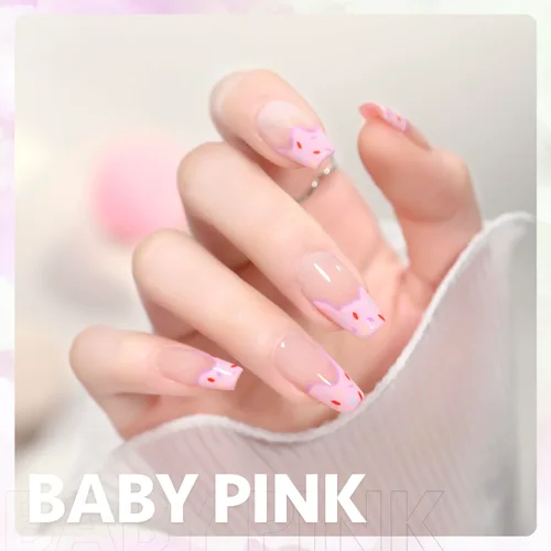 Miniatura 3 de GAOY Esmalte de uñas en gel pastel, 16ml (0.54 onzas líquidas) Rosa, esmalte de gel que se quita remojando y se cura con luz UV para primavera