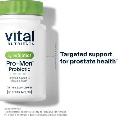Miniatura 4 de Hyperbiotics Probióticos Vital Nutrients Pro Men Probióticos avanzados para hombres Clínicamente estudiados para la salud de la próstata