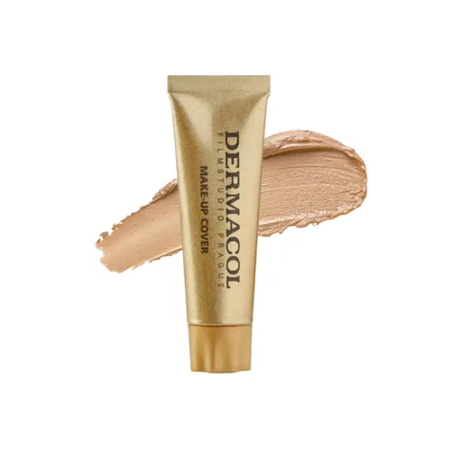 Miniatura 15 de Dermacol - Base de maquillaje líquida de cobertura total, base líquida mate con SPF 30, base resistente al agua para piel grasa, acné y bolsas 212