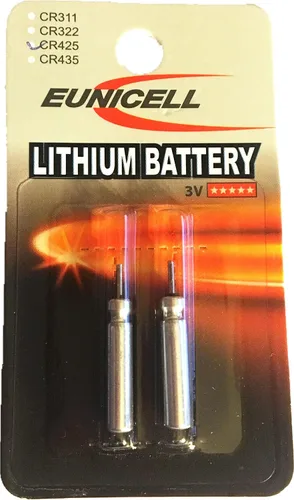 Miniatura 3 de 2 piezas CR425 425 LM425 BR425 de larga duración a granel 3 V batería de litio para alarma remota PC