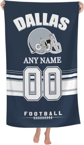 Miniatura 15 de Toallas de playa personalizadas de San Francisco, toalla de playa personalizada con número de nombre, toalla de baño suave personalizada, manta