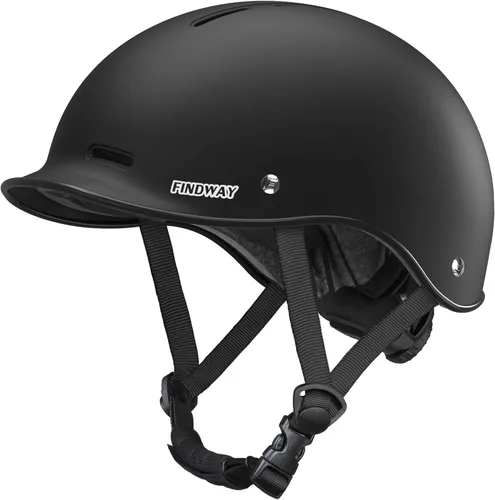 Findway Casco de Bicicleta Pro para Adultos, Casco de Ciclismo Ajustable para Hombres y Mujeres [Certificado de Seguridad] Casco de Bicicleta para