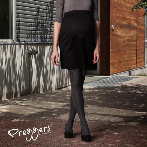 Miniatura 5 de Preggers by Therafirm - Medias de apoyo para maternidad, medias de compresión suave de 15-20 mmHg