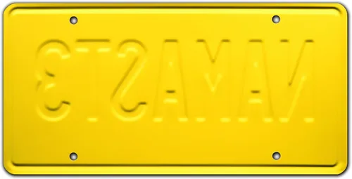 Miniatura 2 de Howard Hamlin Namaste Placa de matrícula estampada de metal
