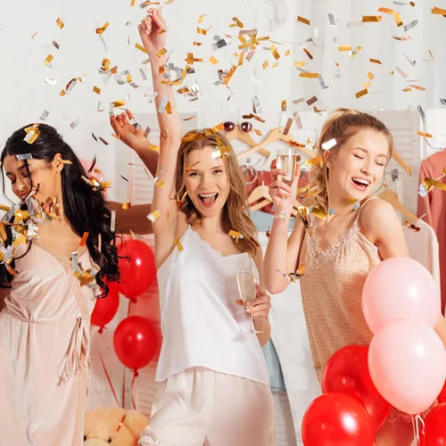 Miniatura 5 de EMART 100 globos rojos de 12 pulgadas con cinta, de látex de calidad de helio para cumpleaños, boda, baby shower, graduación, decoración de Navidad