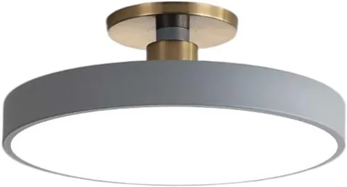 Miniatura 11 de Lámpara de techo de color de cúpula de 3 colores de luz variable instalación integrada cerca del techo, lámparas LED de montaje empotrado, luces