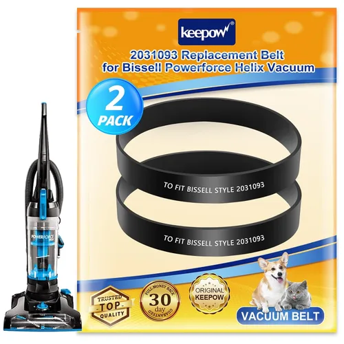 KEEPOW Correa de repuesto para aspiradora Bissell PowerForce Helix Turbo 2191, 2191U, 2190, 2252, 2253, 2254, 22543, 1700, 1701, 1797, 1793, 2691,