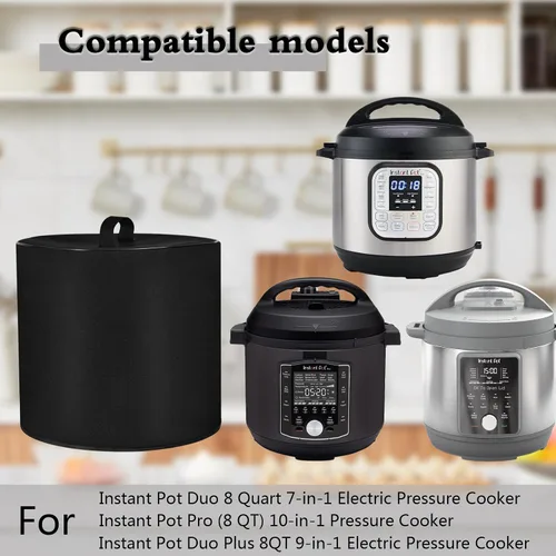Miniatura 2 de Cubierta antipolvo con olla instantánea de 8 cuartos de galón, resistente al agua, para olla de presión de polvo Instant Pot Duo 8QT 7 en 1, olla a