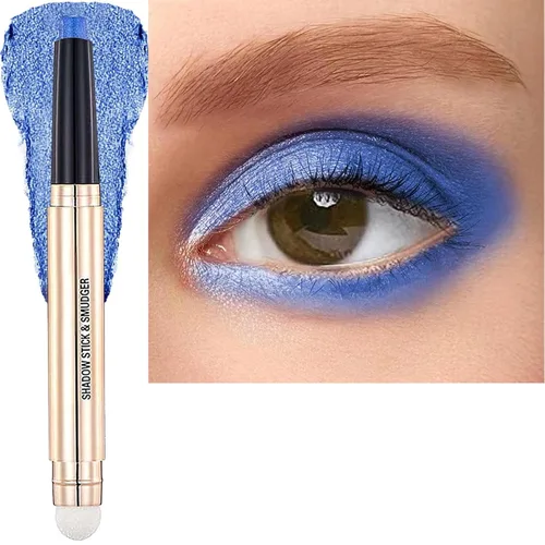 Miniatura 20 de Barra de Sombra de Ojos Rosa, Lápiz de Sombra de Ojos Cremoso, Acabado Brillante, Hipoalergénico, Resistente al Agua, de Larga Duración, Lápiz