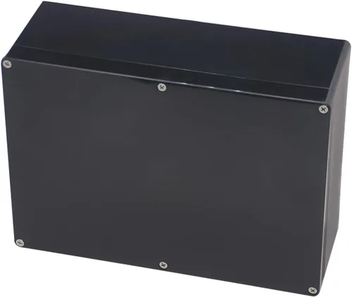 Miniatura 8 de Caja de proyecto IP65 Caja de conexiones impermeable ABS cajas eléctricas negras para bricolaje, Estuche electrónico para proyectos de energía, Caja