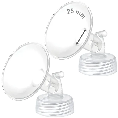 Miniatura 27 de Maymom Brida ancha compatible con bomba Spectra S1 S2, 0.748 in, 1 unidad Una brida transparente