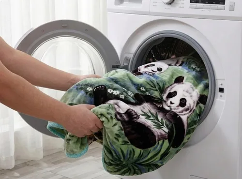 Miniatura 4 de Hiyoko - Manta de panda de 5.3 libras para la tele, cabaña o sofá - Afelpada, cálida, cubrecama, tamaño matrimonial queen, 75 pulgadas de ancho x 90