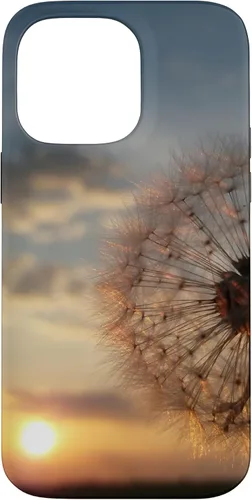 Miniatura 21 de iPhone 16 Beautiful Dandelion Flower Summer Sunset Photography Case
