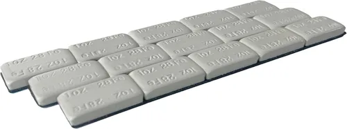 Miniatura 5 de 1 oz (28 g), 15 piezas, negro, peso adhesivo para ruedas tipo stick-on (WW-100RB15)