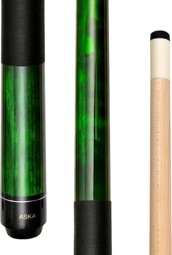 Miniatura 8 de ASKA Short Kids Cue Stick, Canadian Hard Rock Maple, 13mm Hard Tip