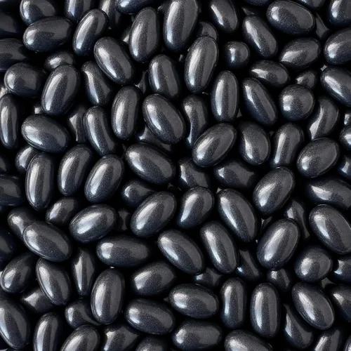 Gomitas de regaliz jumbo - 1 libra de gomitas negras extra grandes frescas y deliciosas