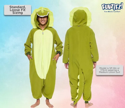Miniatura 45 de Funziez! - Disfraz de Halloween para adultos, disfraz de animales y criaturas marinas, mameluco afelpado para cosplay, para mujeres y hombres