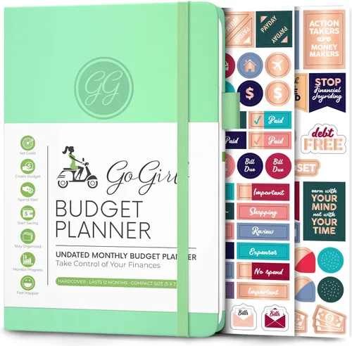 Miniatura 18 de GoGirl Planificador de Presupuesto – Organizador Mensual de Planificación Financiera, Libro de Presupuesto. Cuaderno de Seguimiento de Gastos, Negro