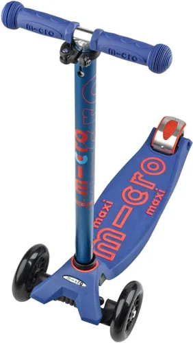 Miniatura 3 de Micro Kickboard - Maxi Deluxe de 3 ruedas, inclinado para conducir, scooter Micro de diseño suizo para niños, de 5 a 12 años Azul