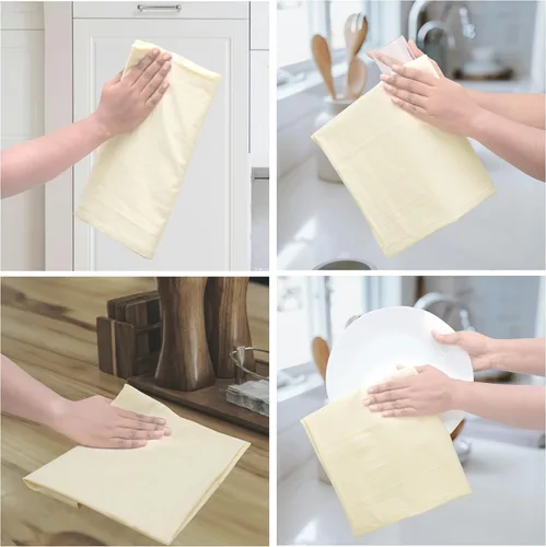 Miniatura 79 de Urban Villa Toallas de cocina 100% algodón para cocina (juego de 6) 20"x30" toallas de cocina altamente absorbentes, juego de ropa de cocina