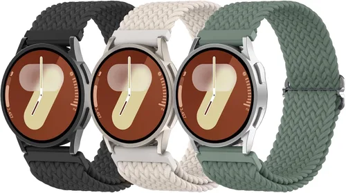 Miniatura 9 de Delidigi Bandas elásticas compatibles con Samsung Galaxy Watch 7/6/5/4 de 1.575 pulgadas, 1.732 pulgadas, Watch 6 Classic de 1.732 pulgadas, Watch 5