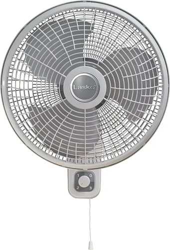 Miniatura 8 de Lasko Ventilador oscilante de montaje en pared de 3 velocidades de 16" para uso en interiores, M16900, gris claro