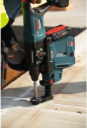 Miniatura 5 de Bosch GBH18V-26DK15 18V EC SDS-plus® Bulldog™ Kit de martillo giratorio de 1 pulgada sin escobillas con (1) batería de potencia avanzada CORE18V®